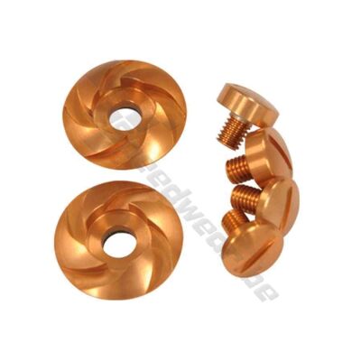 Schroevenkit voor Arai GP-5 en GP-6 Serie - Goudkleurig