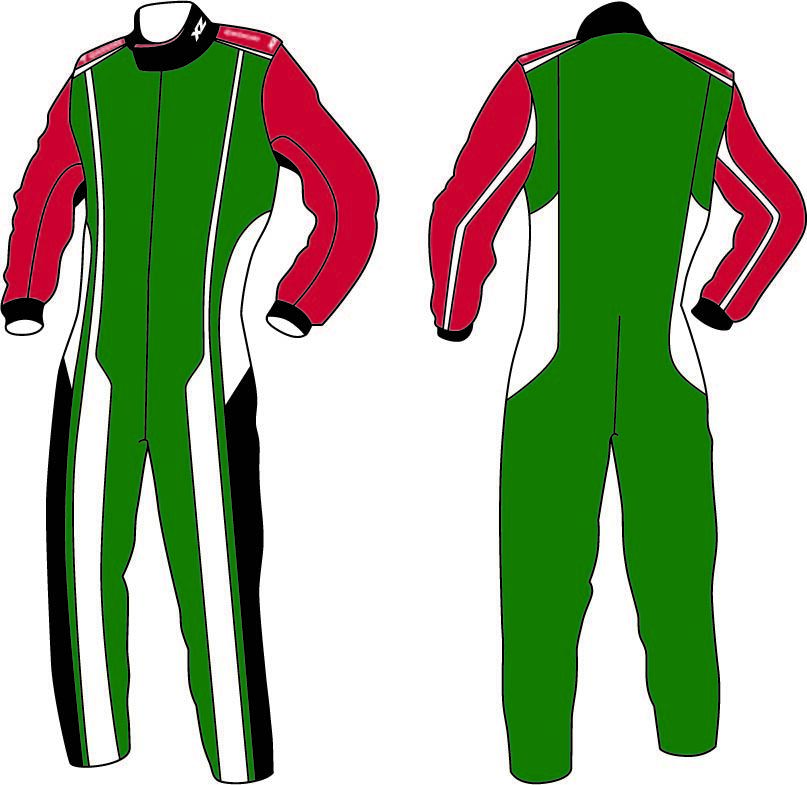 X'Zuit kartoverall CIK-FIA homologatie voorbeeld 5