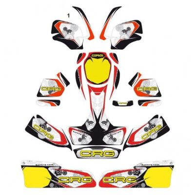 CRG Stickerkit voor NA2 - compleet set
