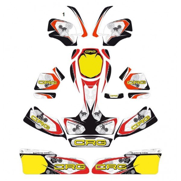 CRG Stickerkit voor NA2 - compleet set