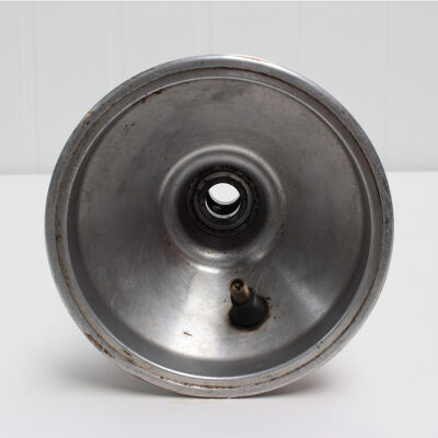 Aluminium kartvelg met lager 17mm 1stuk