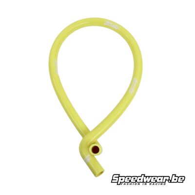 Silicone slang Dubbele bocht 90' Geel