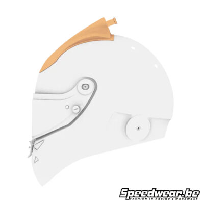 Schuberth SF4/SP1 Forced air scoop clear - Large Connector ⌀ 31mm