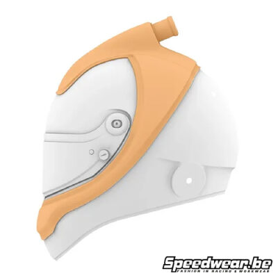 Schuberth SF4/SP1 Top & side Forced air scoop clear - Large Connector ⌀ 31mm