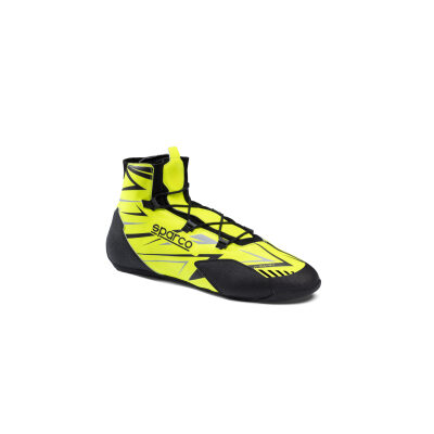 Sparco Kartschoen K-RAPID LACES Fluogeel