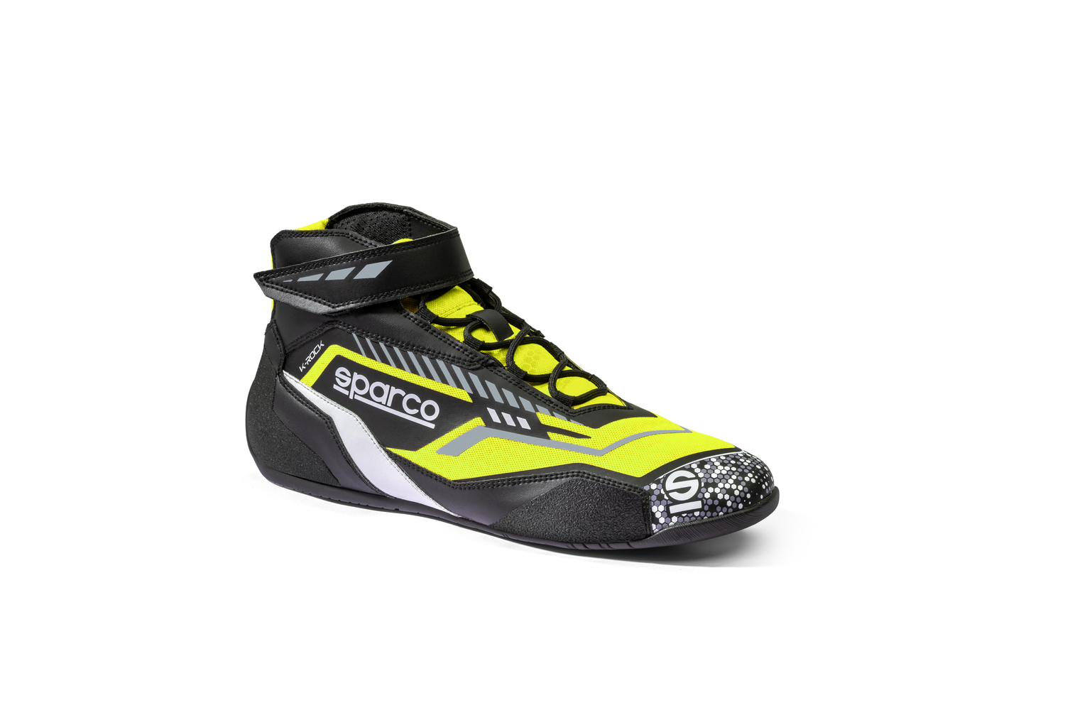 Sparco K-ROCK 2026 Kartschoen Zwart Fluogeel