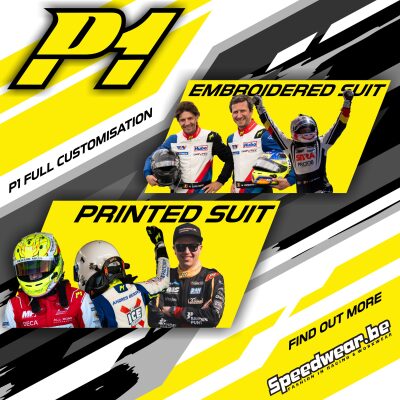 P1 FIA Race overall - Volledig op maat en in eigen design