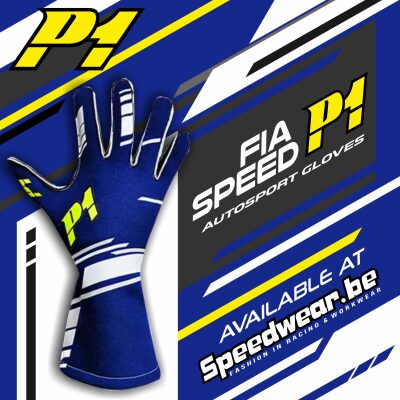 P1 gloves FIA SPEED