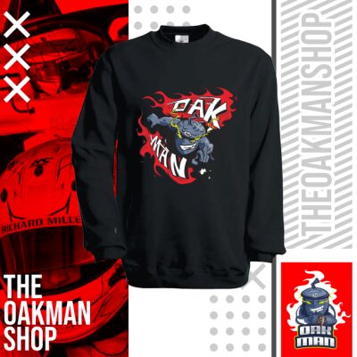 Oakman Power SWEATSHIRT Zwart