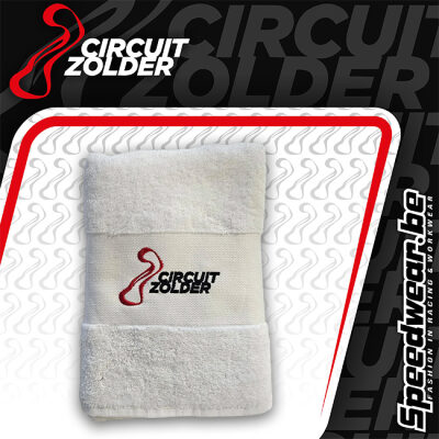 Circuit Zolder Handdoek WIT