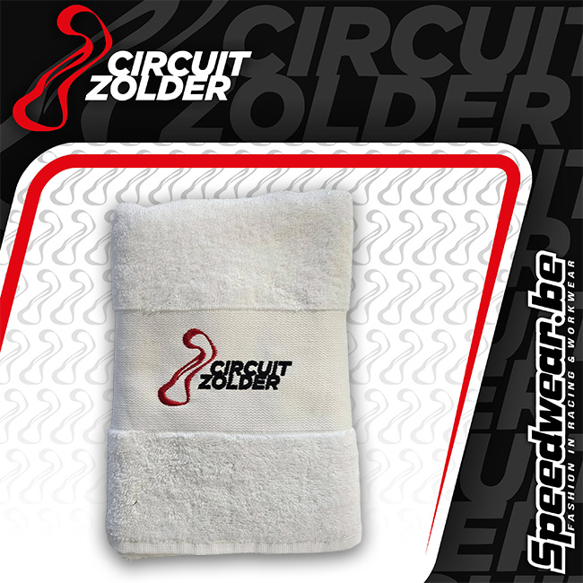 Circuit Zolder Handdoek WIT