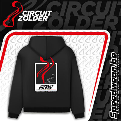 Circuit Zolder Hoodie LAYOUT BLACK