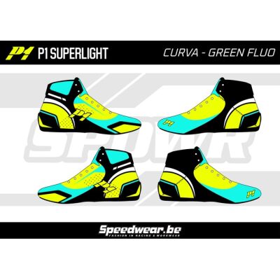 P1 CustomDesign Schoen CURVA Groen