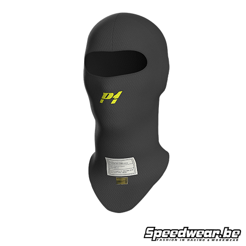 P1 Advanced Racewear X-Flow Helmmuts – FIA-gekeurd – Dark Gray – Large