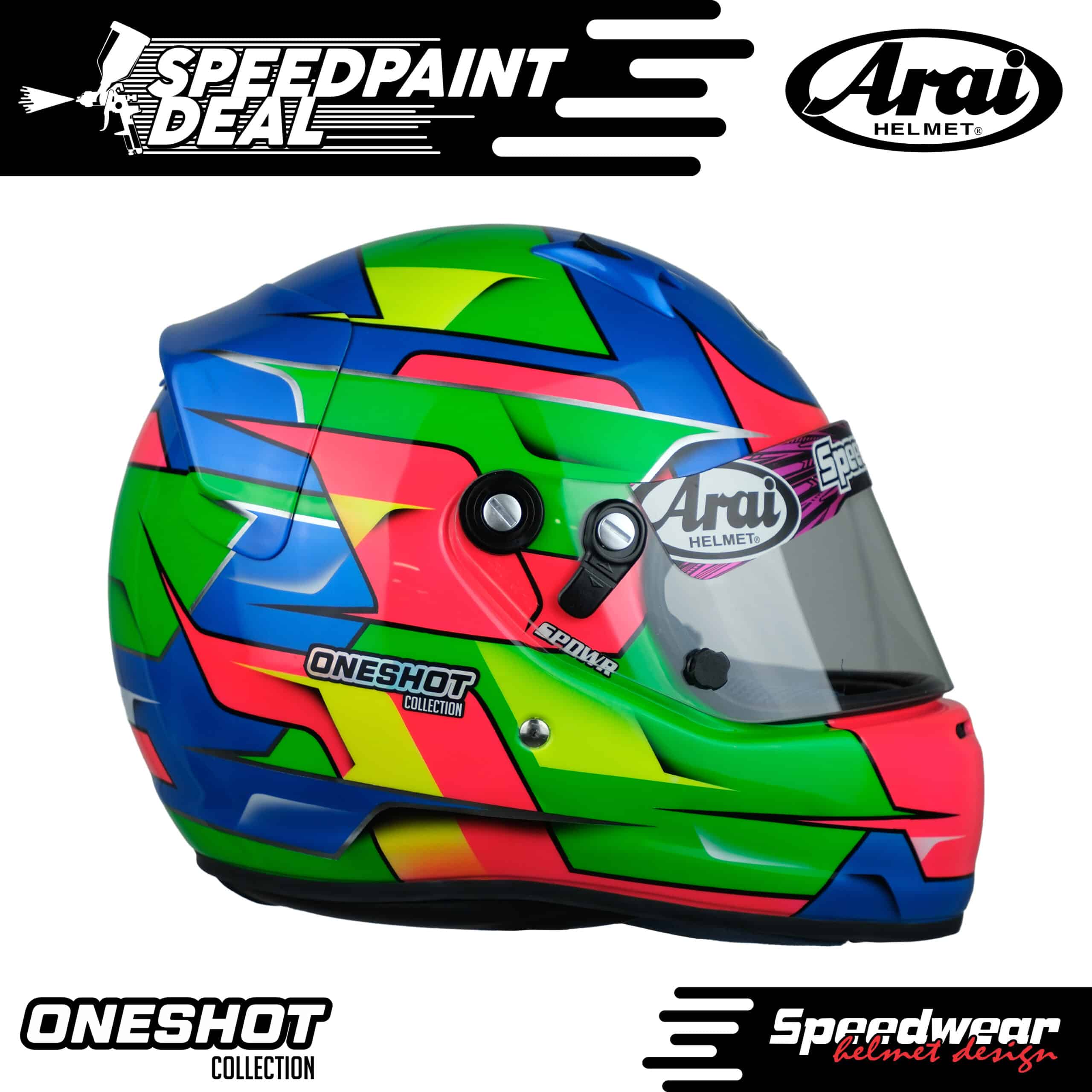 SpeedPaint Deal Ready-To-Ship CK6 Karthelm SMALL - Afbeelding 3