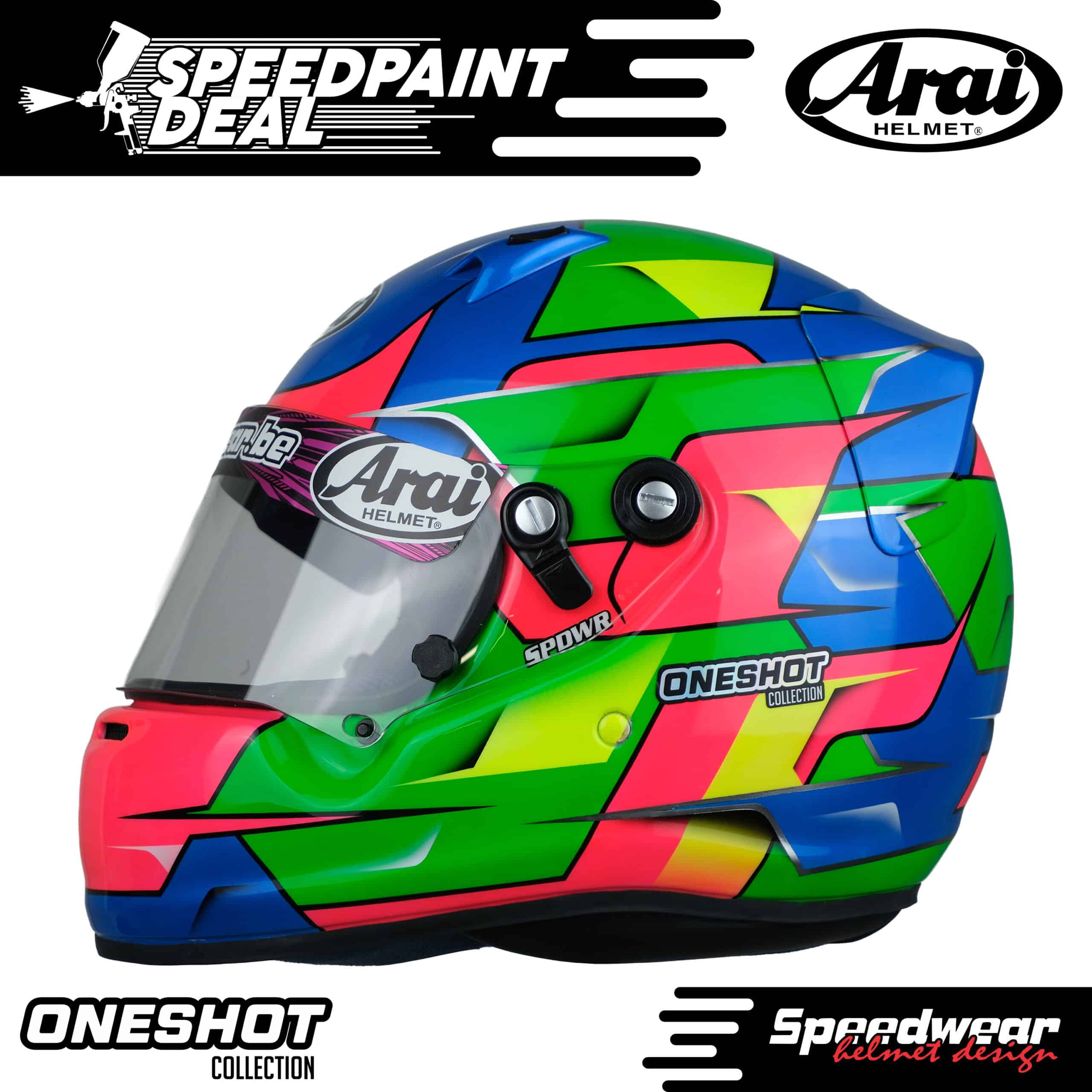 SpeedPaint Deal Ready-To-Ship CK6 Karthelm SMALL - Afbeelding 2